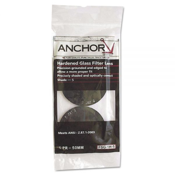 ANRFSG1H5 Anchor Brand Filter Plate, 50mm, #5, Glass