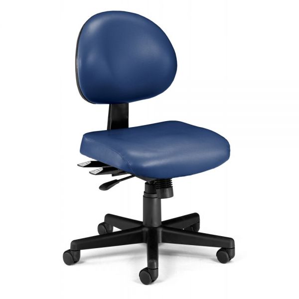 OFM241VAM605 OFM 24-Hour Multi-Adjustable Armless Task Chair