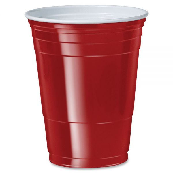 SCCP16R Solo 16 oz Plastic Party Cups