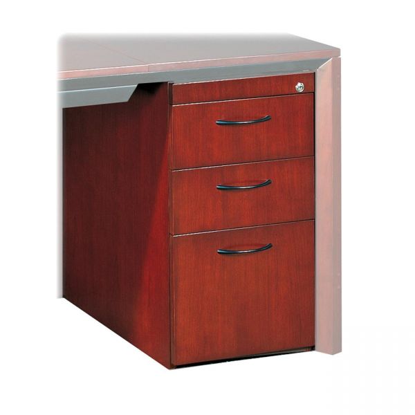MLNCBBFDCRY Tiffany Industries Corsica Pedestal, 15W x 24D x 27H, Sierra Cherry