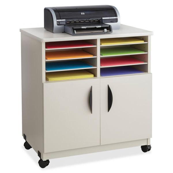 SAF1851GR Safco Mobile Machine Stand with Sorter