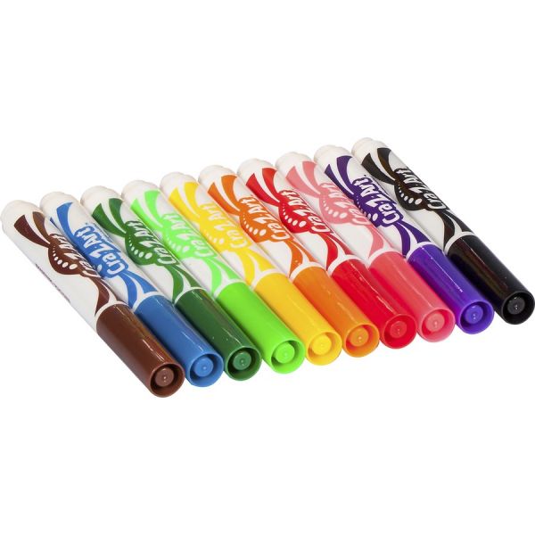 Cra-Z-Art Super Washable Markers, Broad Bullet Tip, Assorted