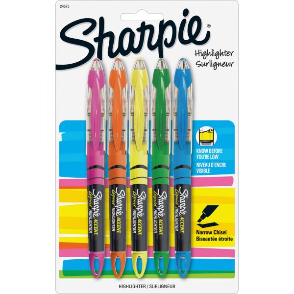 SAN24575PP Sharpie Pen-style Liquid Highlighters