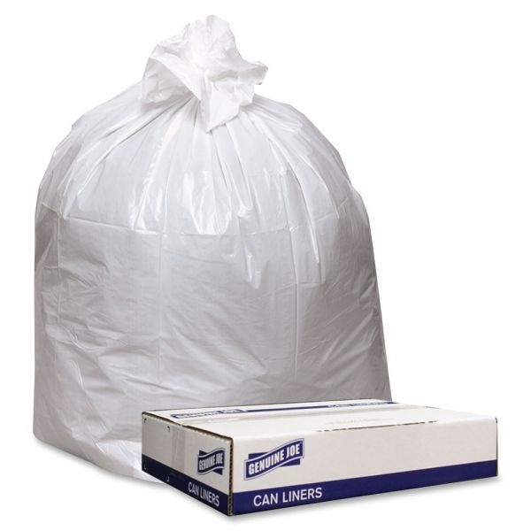 GJO4046W Genuine Joe Extra Heavy-Duty Trash Bags