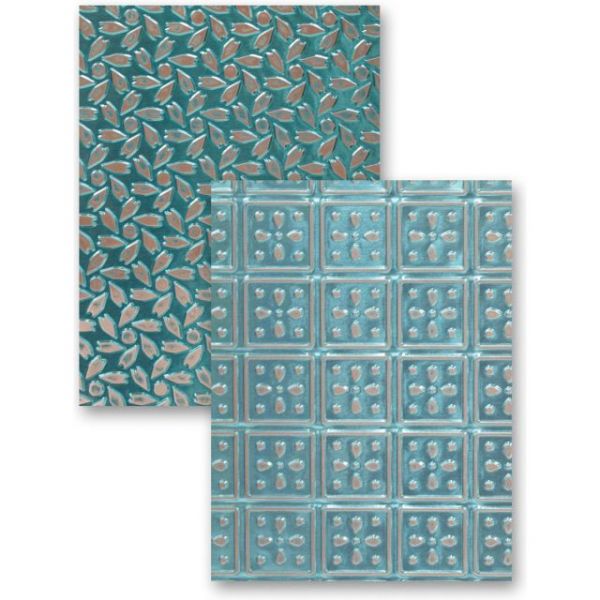 NOTM214059 Spellbinders M-Bossabilities A4 Card Embossing Folder