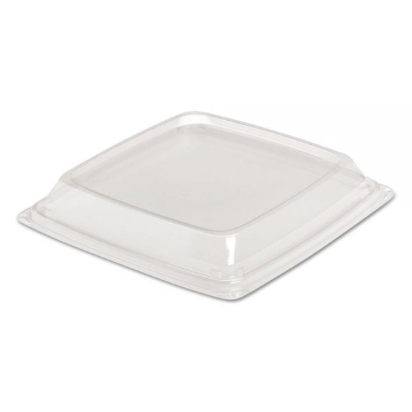 SCC975018PP90 Dart Expressions HF Container Lids, Clear, 8.98w x 8.98d x 1.18h, 150/Carton