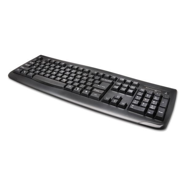 KMW72450 Kensington Pro Fit Wireless Keyboard, 18.38 x 8 x 1 1/4, Black
