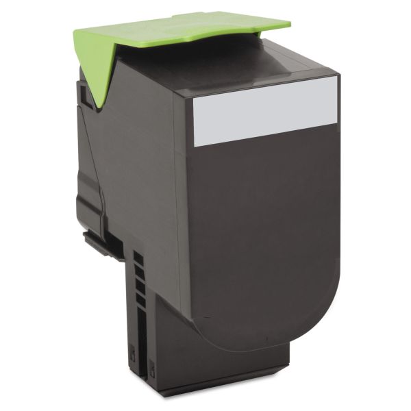LEX80C10K0 Lexmark 80C10K0 Toner, 1000 Page-Yield, Black