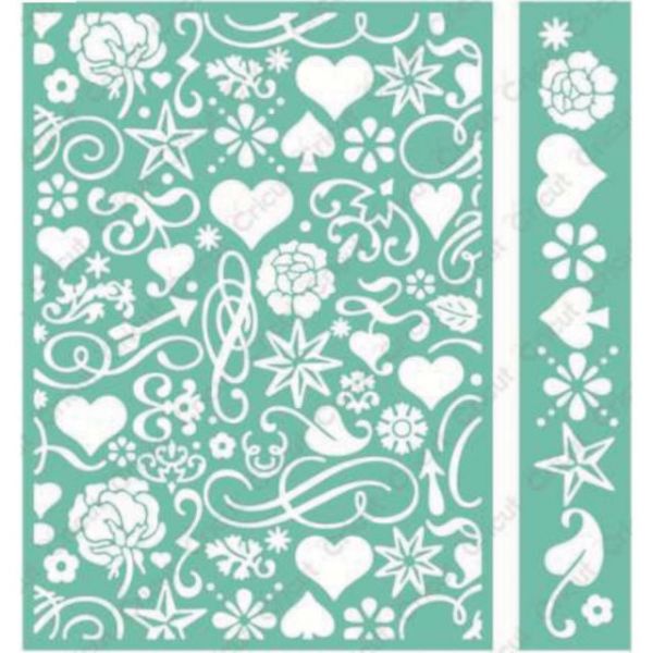 NOTM064238 Cuttlebug 5"X7" Embossing Folder/Border Set