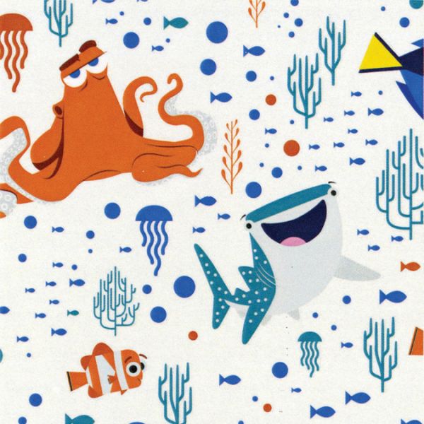 NOTM314251 Disney Finding Dory-Camelot Design Studio 44/45" Cotton D/R