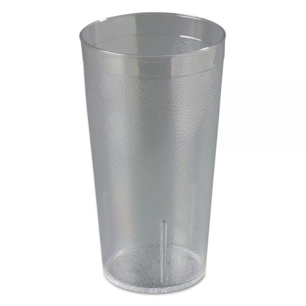 CFS521607 Carlisle Stackable SAN Tumblers, 16oz, Clear, 24/Pack, 3 Packs/Carton