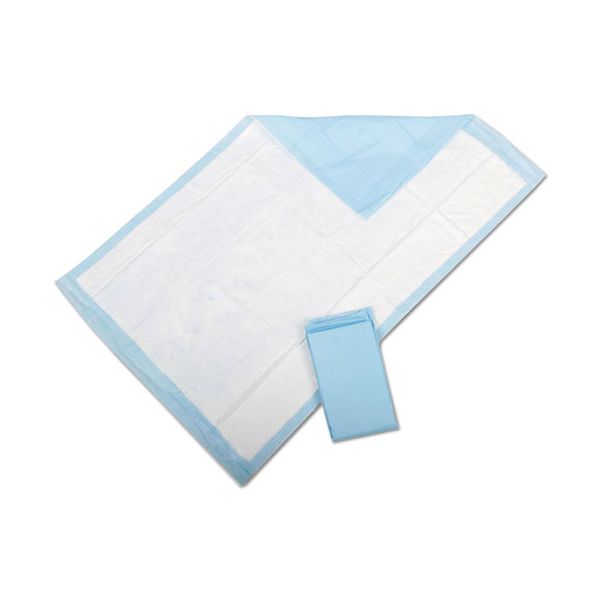 MIIMSC281232 Medline Protection Plus Disposable Underpads, 23 x 36, Blue, 25/Bag