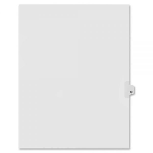 KLF91092 Kleer-Fax 90000 Series Side-Tab Legal Index Dividers