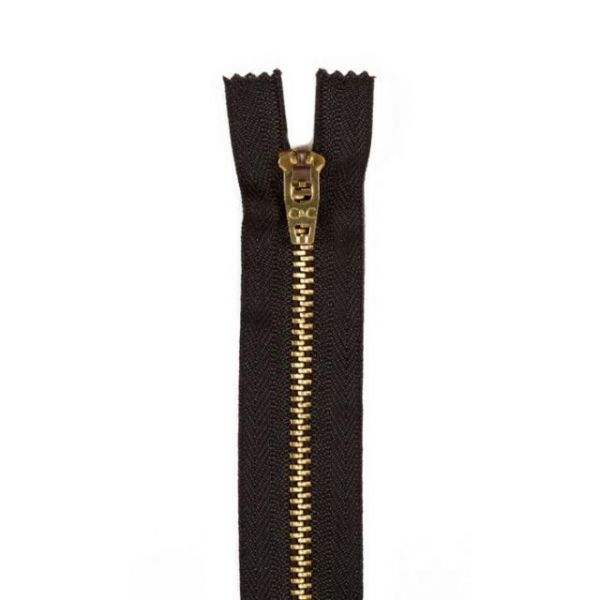 NOTM030561 Brass Jean Metal Zipper