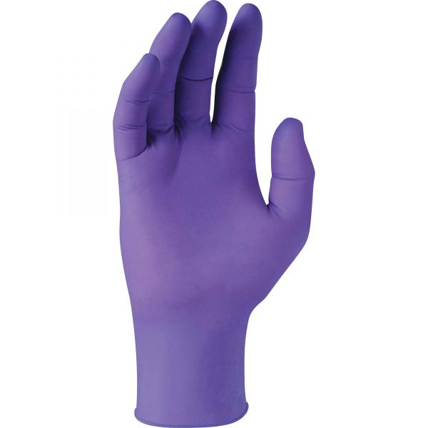 KCC55084 Kimberly-Clark Professional* PURPLE NITRILE Exam Gloves, 242 mm Length, X-Large, Purple, 90/Box
