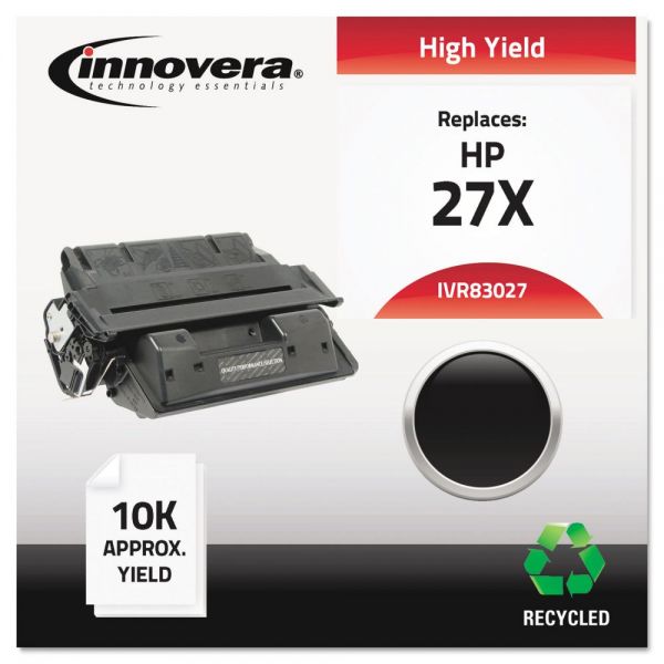 IVR83027 Innovera Remanufactured C4127X (27X) High-Yield Toner, Black