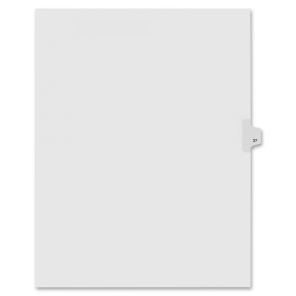 KLF91037 Kleer-Fax 90000 Series Side-Tab Legal Index Dividers