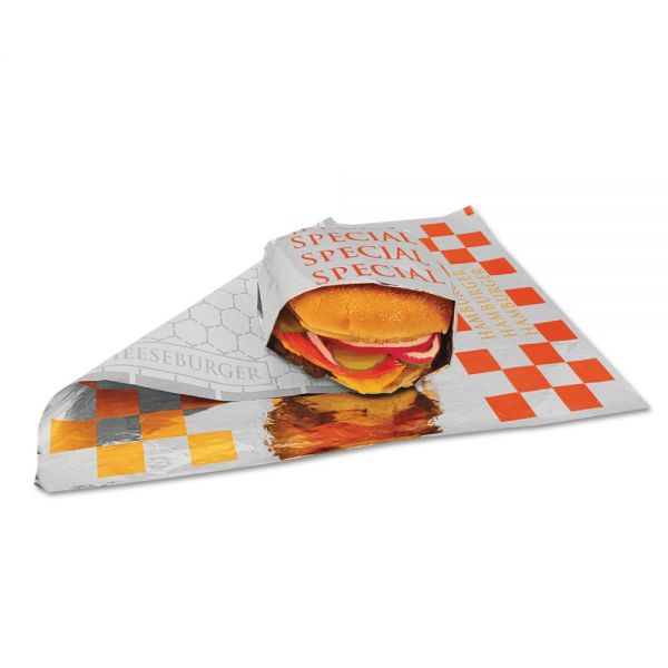 BGC300854 Bagcraft Honeycomb Insulated Special Wrap, 10 1/2 x 14, 500/Pack, 4 Packs/Carton