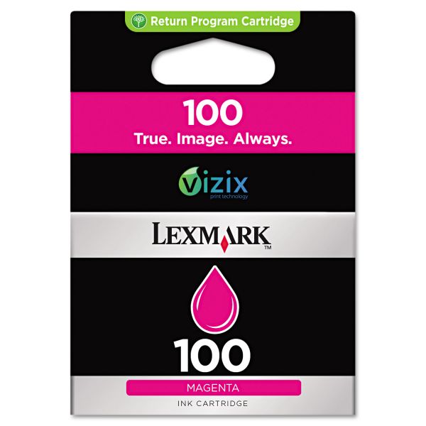 LEX14N0901 Lexmark 14N0901 (100) Ink, 200 Page-Yield, Magenta