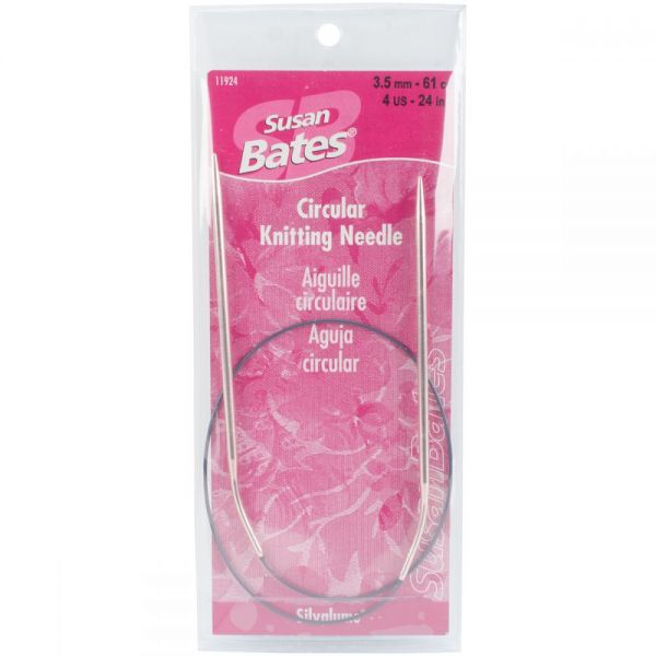 NOTM070679 Silvalume Circular Knitting Needles 24"