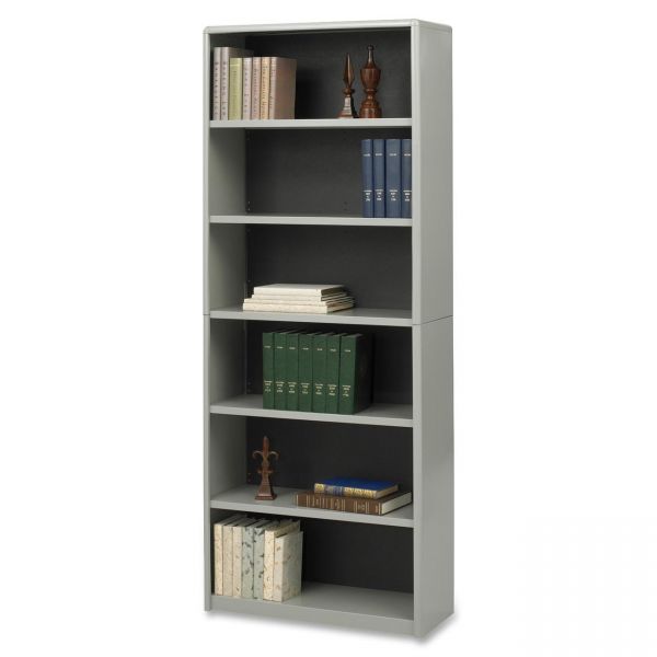 SAF7174GR Safco ValueMate Economy 6-Shelf Steel Bookcase