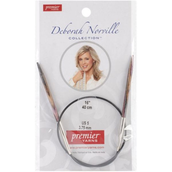 NOTM253307 Deborah Norville Fixed Circular Knitting Needles 16"