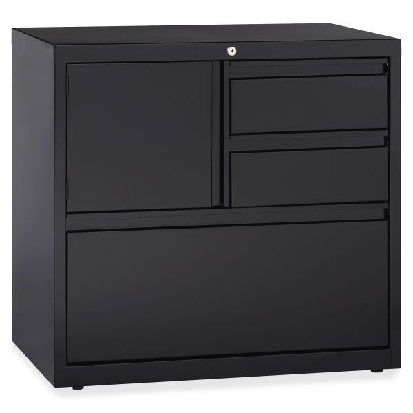 Lorell 3 Drawer Lateral File Cabinet Letter Legal A4 30 Wide