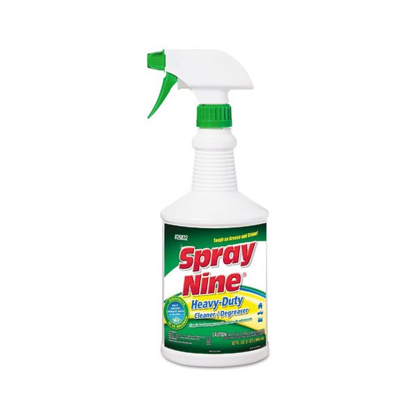 ITW26832CT Spray Nine Heavy Duty Cleaner/Degreaser/Disinfectant, 32oz, Bottle, 12/Carton