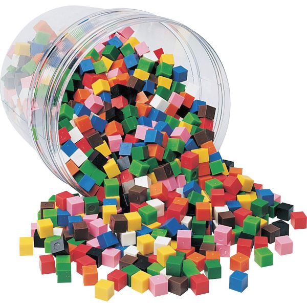 LRNLER2089 Learning Resources Centimeter Cubes Set