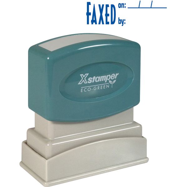XST1820 Xstamper Pre-Inked FAXED Title Stamp