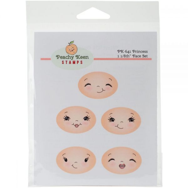 NOTM335273 Peachy Keen Stamps Clear Face Assortment 5/Pkg