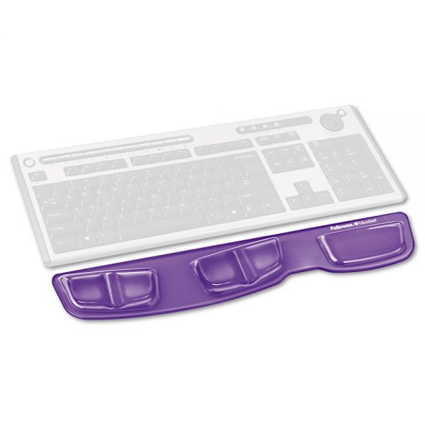 FEL9183601 Fellowes Gel Keyboard Palm Support, Purple