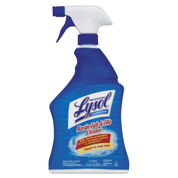 RAC04685EA Professional LYSOL Brand Pro Basin/Tub/Tile Cleaner, 32oz Spray Bottle