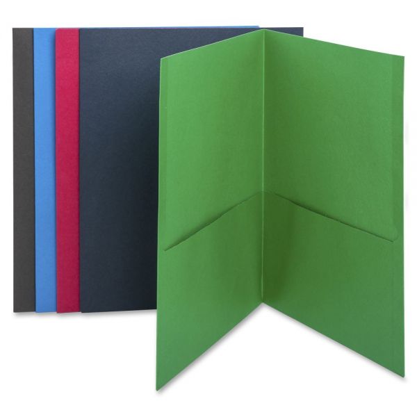BSN78502 Business Source Two Pocket Folders