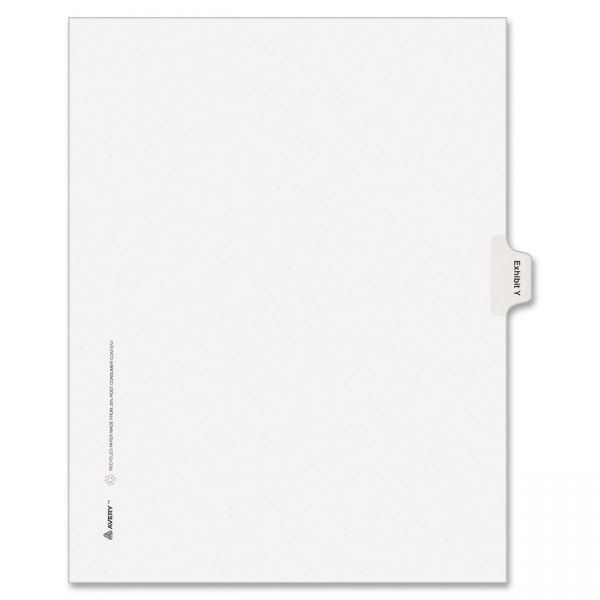 AVE82131 Avery Legal Exhibit Index Dividers