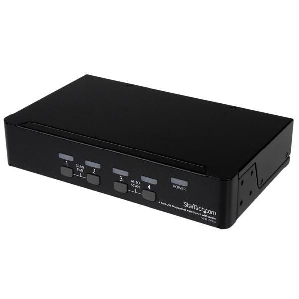 SYNX2653250 StarTech.com 4 Port USB DisplayPort KVM Switch with Audio