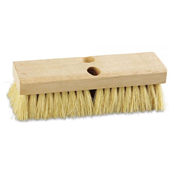 BWK3210 Boardwalk Deck Brush Head, 10" Wide, Tampico Bristles