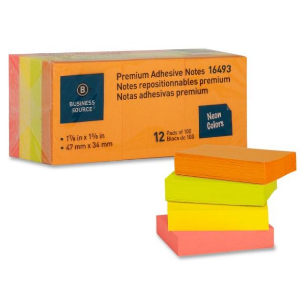 BSN16493 Business Source Adhesive Note Pads