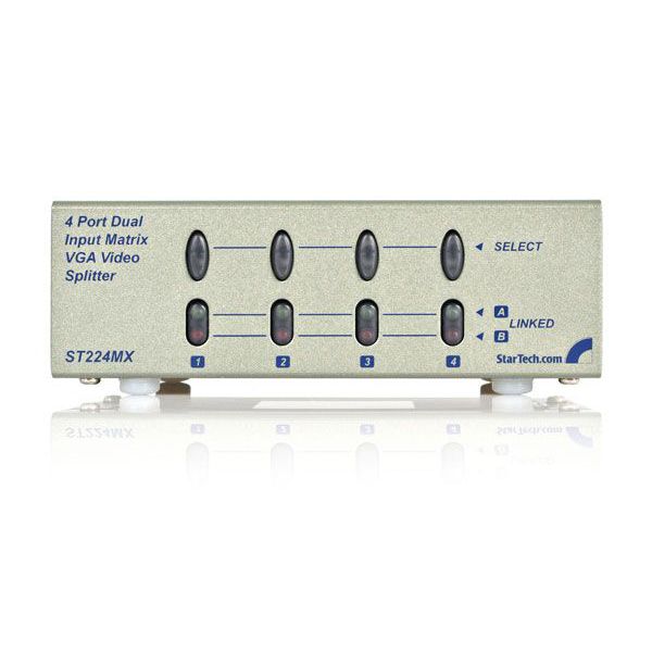 SYNX495896 StarTech.com 2x4 High Resolution Matrix VGA Video Switch