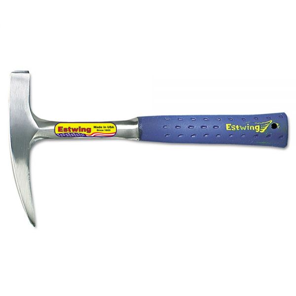 ESWE314P Estwing Geological Rock-Pick Hammer, Pointed Tip, 14oz, 11" Tool Length, Cushion Grip