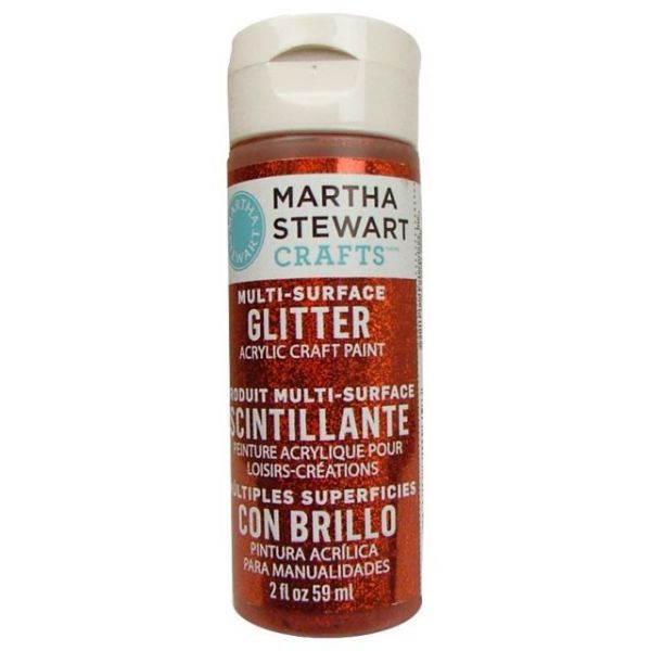 NOTM130919 Martha Stewart Glitter Acrylic Craft Paint