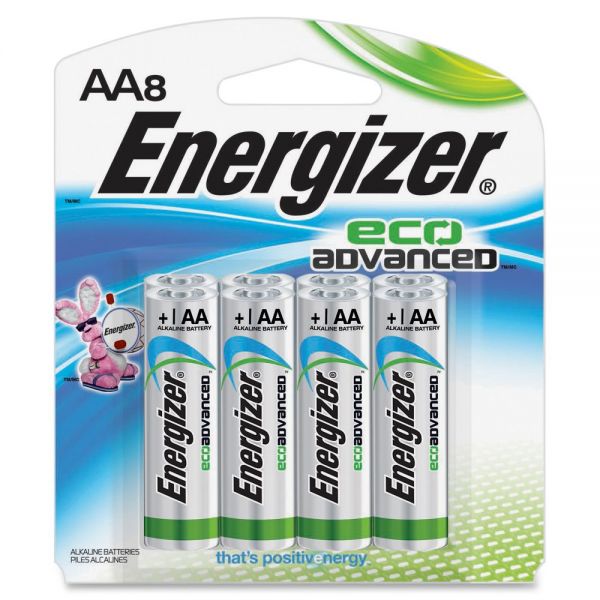 EVEXR91BP8CT Energizer EcoAdvanced AA Batteries