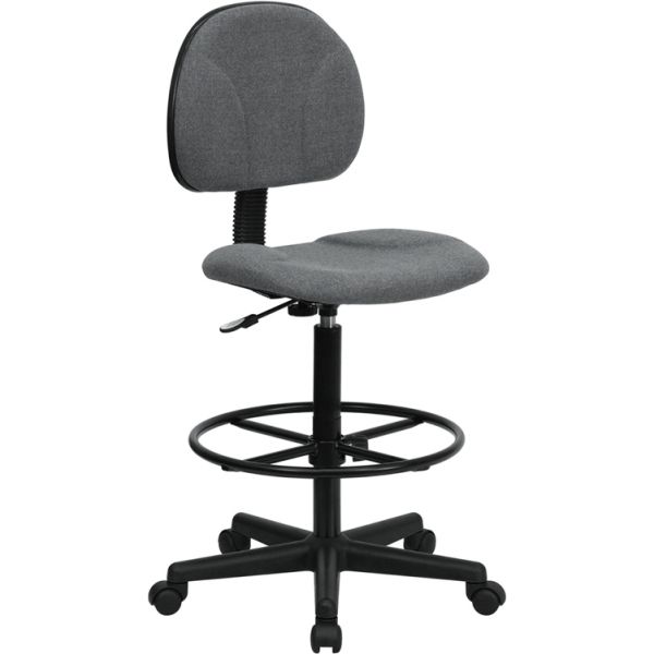FHFBT659GRYGG Flash Furniture Ergonomic Drafting Chair