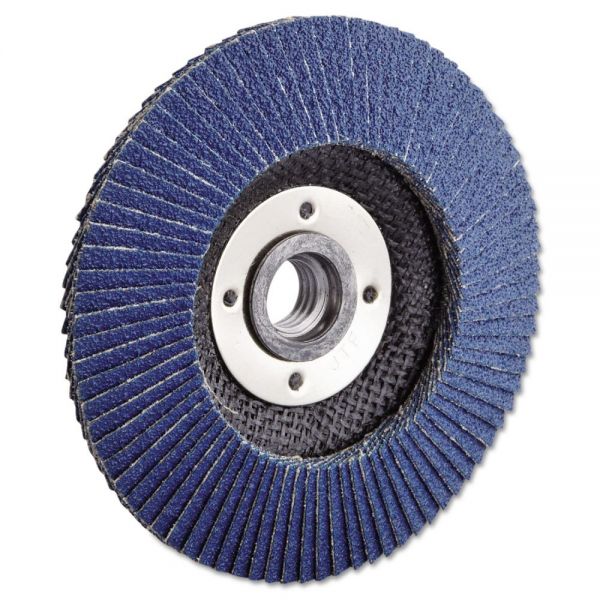WEI31351 Weiler Vortec Pro Abrasive Flap Disc, 4-1/2", 60Z, 5/8"-11A.H.