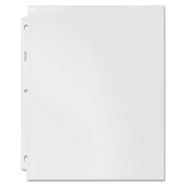SPR74107 Sparco Top Loading Non-Glare Sheet Protectors