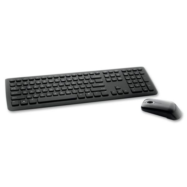 VER96983 Verbatim Wireless Slim Keyboard and Optical Mouse - Black