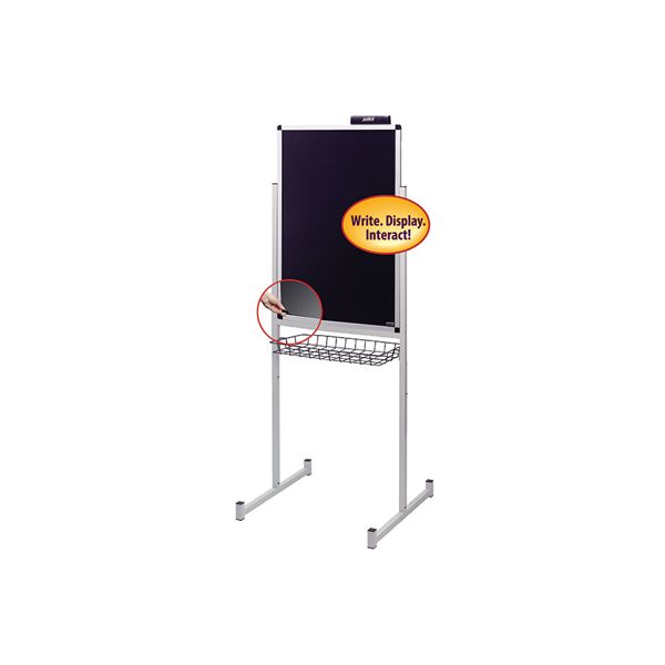 SMD02595 Smead Justick Promo Stand Single Side with Clear Overlay Black