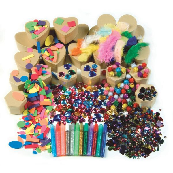 CKC1721 Creativity Street Papier Mache Box Activities