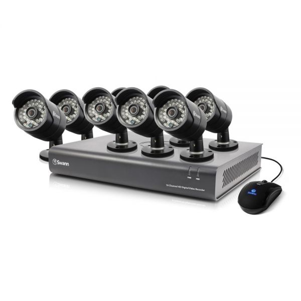 IGRM6B4755 Swann DVR16-4400 - 16 Channel 720p Digital Video Recorder & 8 x PRO-A850 Cameras