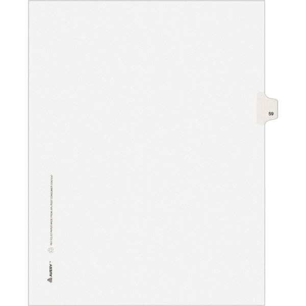 AVE82257 Avery Individual Side-Tab Legal Index Dividers